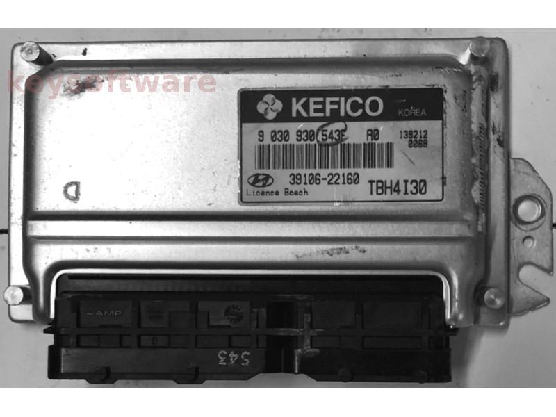 ECU Hyundai Getz 1.3 39106-22160 9030930543F M7.9.0 {