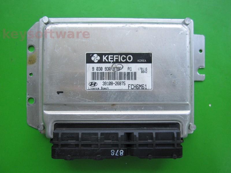 ECU Hyundai Matrix 1.6 39108-26875 9030930878F M7.9.0