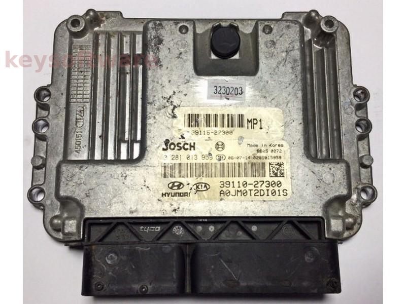 ECU Hyundai Tucson 2.0 39110-27300 0281013959 EDC16C39 {