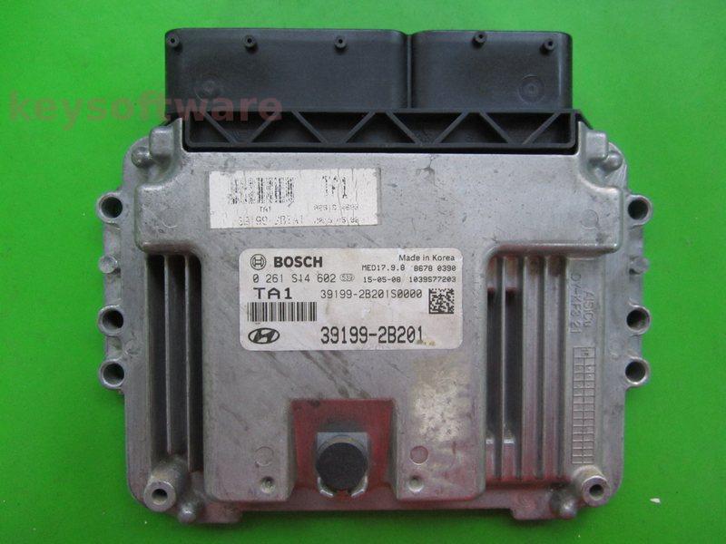 ECU Hyundai Tucson 1.6GDI 39199-2B201 0261S14602 MED17.9.8