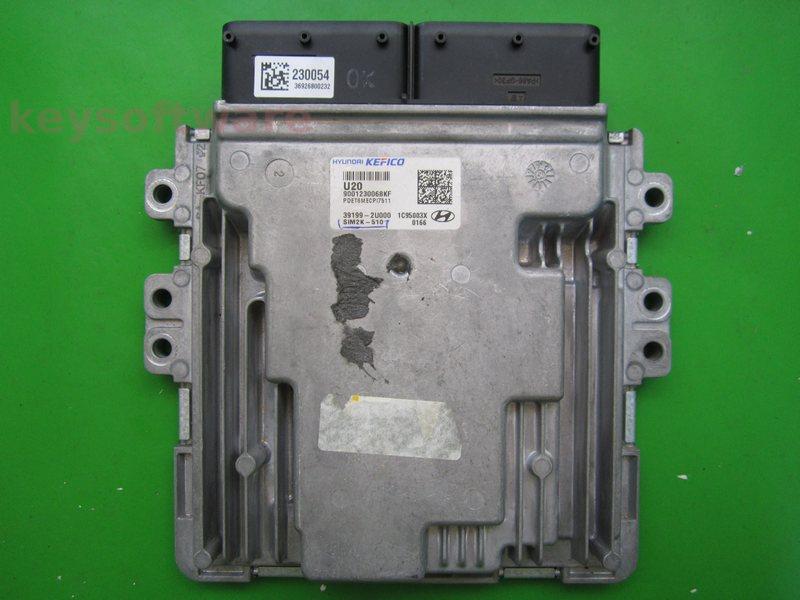 ECU Hyundai I30 1.6CRDI 39199-2U000 9001230068KF SIM2K-510