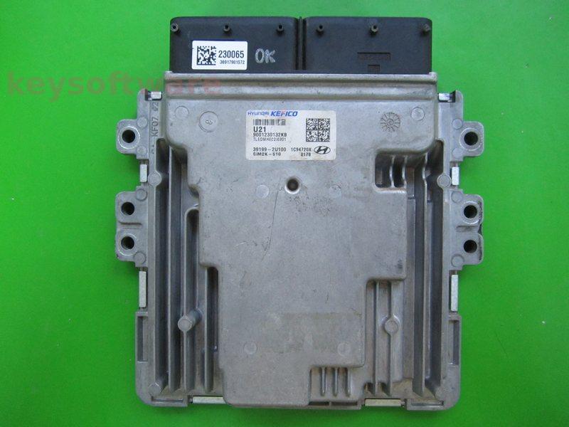 ECU Hyundai Tucson 1.6CRDI 39199-2U100 9001230132KB SIM2K-510