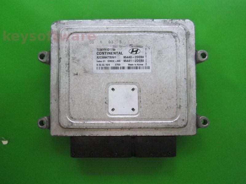 ECU Hyundai Tucson 95440-2DEB0 A2C3994770101 SIM2K-305 TCU