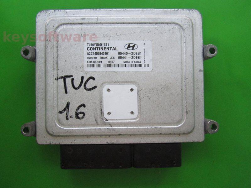 ECU Hyundai Tucson 95440-2DEB1 A2C1455840101 SIM2K-305 TCU