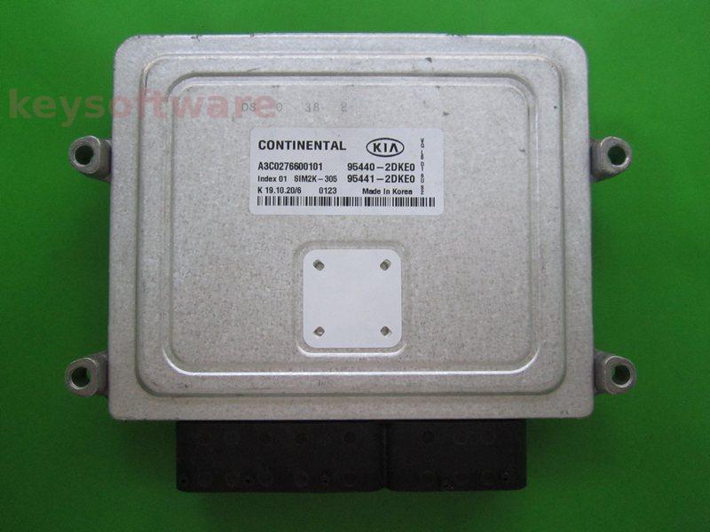 ECU Hyundai Tucson 95440-2DKE0 A3C0276600101 SIM2K-305 TCU