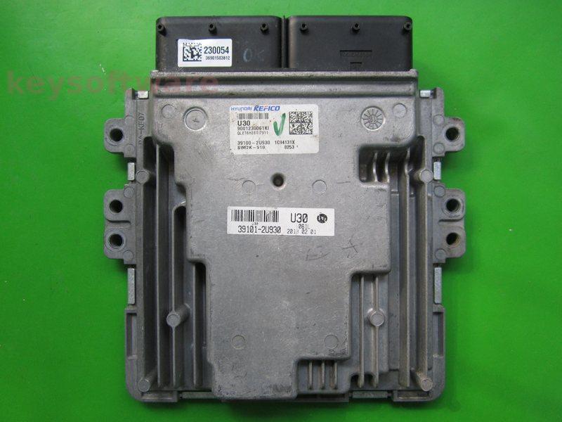 ECU Kia Sportage 1.6CRDI 39100-2U930 9001230061KG SIM2K-510