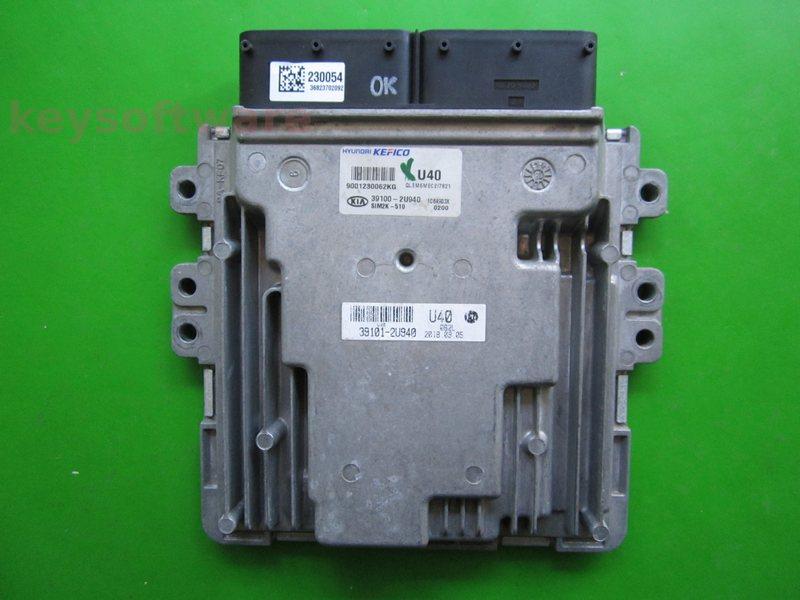 ECU Kia Sportage 1.6CRDI 39100-2U940 9001230062KG