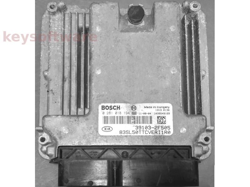 ECU Kia Sportage 2.0CRDI 39103-2F505 0281018194 EDC17CP14 {