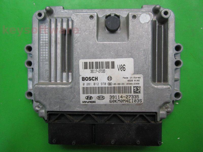 ECU Kia Sportage 2.0 39114-27335 0281012970 EDC16C39