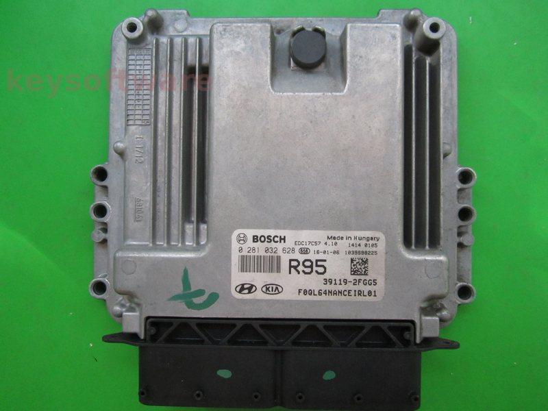 ECU Kia Sportage 2.0CRDI 39119-2FGG5 0281032628 EDC17C57