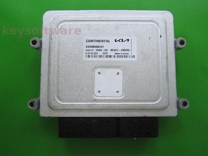 ECU Kia Ceed 95441-2BDK0 A3C0985350101 SIM2K-305 TCU