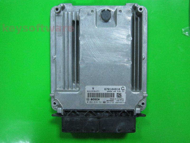 ECU Maserati Levante 3.0 670104910 0261S19721 MED17.3.5