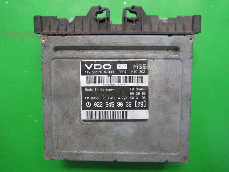 ECU Mercedes C 1.8 0225459032 VDO MSE W202