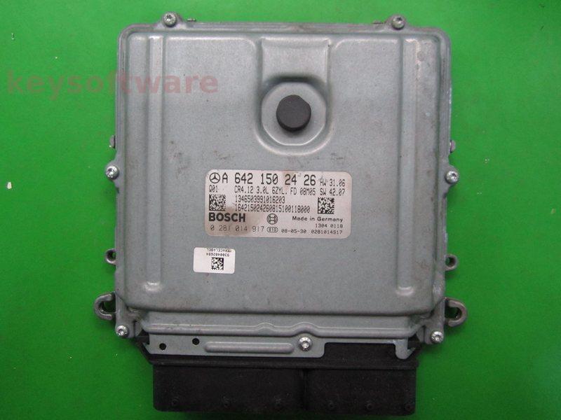 ECU Mercedes E 3.0CDI A6421502426 0281014917 CR4.12 EDC16CP31