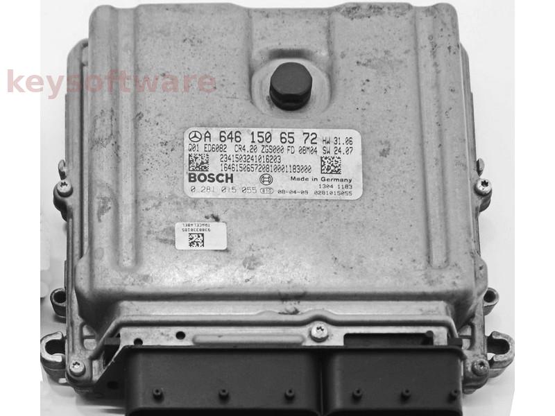 ECU Mercedes Sprinter 2.2CDI A6461506572 0281015055 EDC16CP31{+