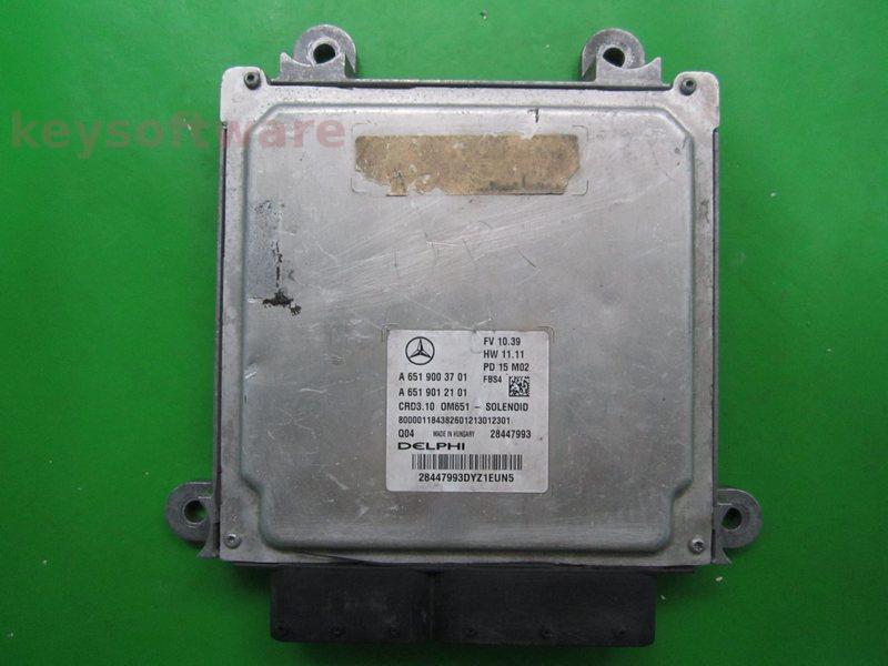 ECU Mercedes E 2.2CDI A6519003701 28447993 CRD3.10 W212