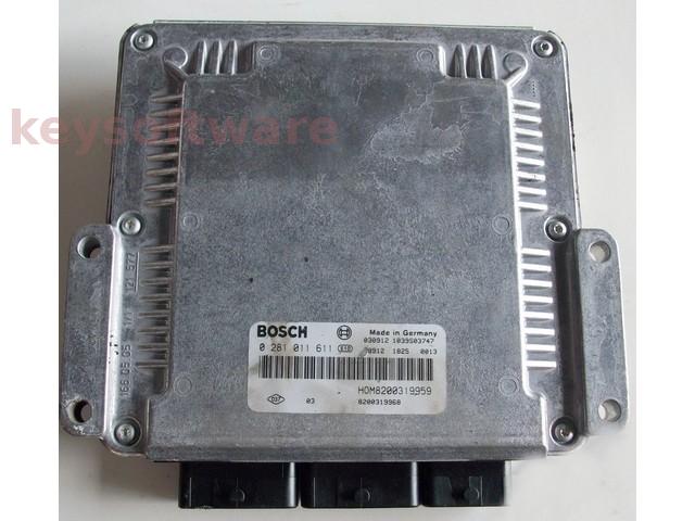 ECU Mitsubishi Space Star 1.9DID 8200319959 0281011611 EDC15C3 {