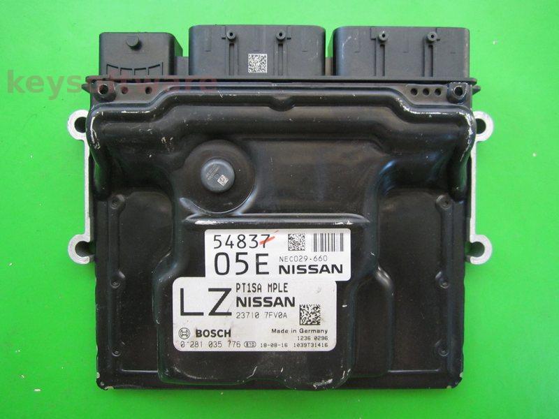 ECU Nissan X-Trail 1.7DCI 23710 7FV0A 0281035776 MD1CS006