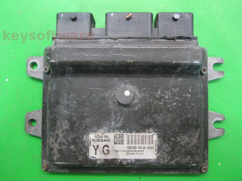 ECU Nissan Note 1.6 MEC93-100 YG