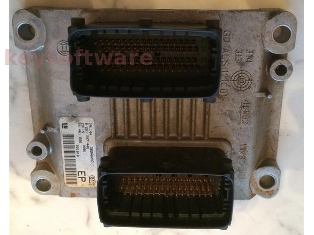 ECU Opel Zafira 2.0 24461886 0261207448 ME7.6H4 {+