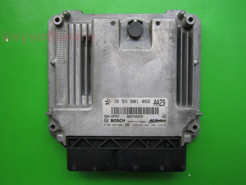 ECU Opel Astra J 1.3CDTI 55581052 0281018082 EDC17C59