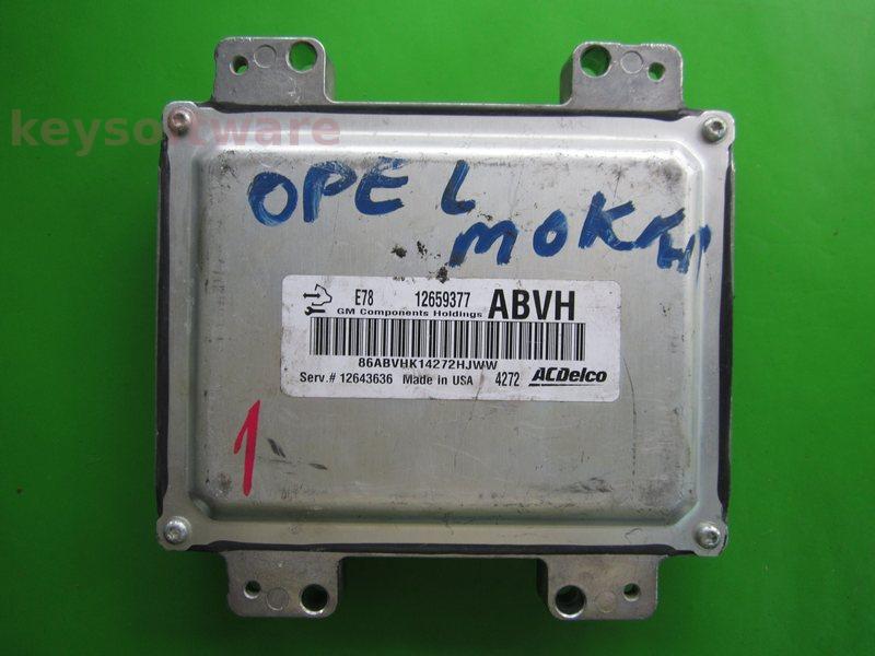 ECU Opel Mokka 1.4CDTI 12659377 ABVH ACDELCO E78