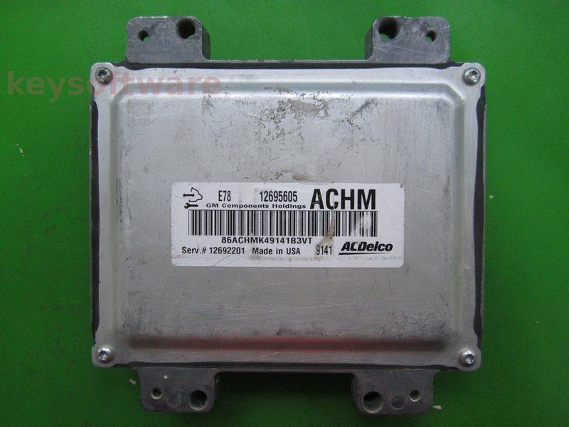 ECU Opel Corsa E 1.4 12695605 ACHM ACDELCO E78