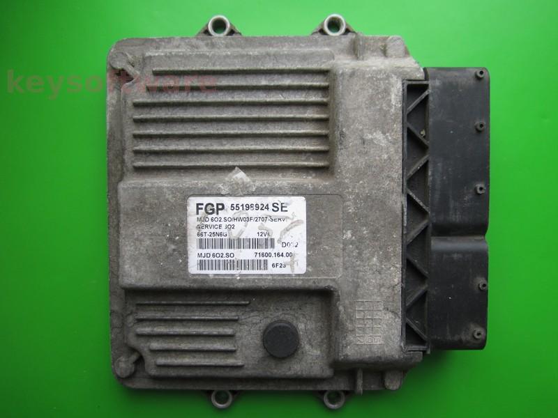 ECU Opel Astra H 1.3CDTI 55198924 Z13DTH 6O2.SO {