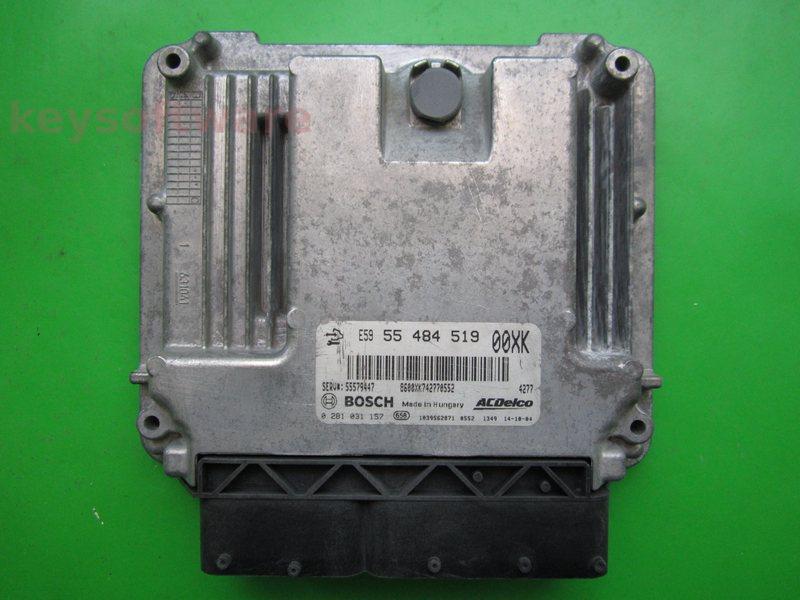 ECU Opel Corsa D 1.3CDTI 55484519 0281031157 EDC17C59