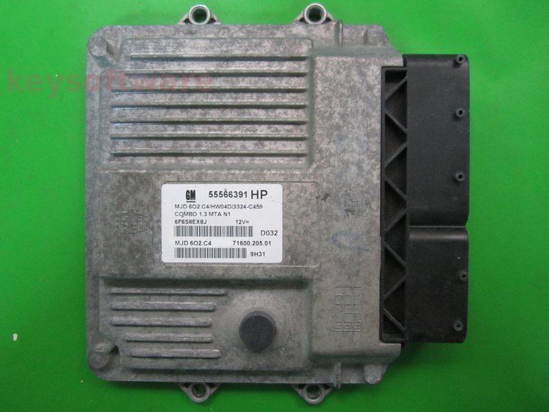 ECU Opel Combo 1.3CDTI 55566391 6O2.C4 HW04D {