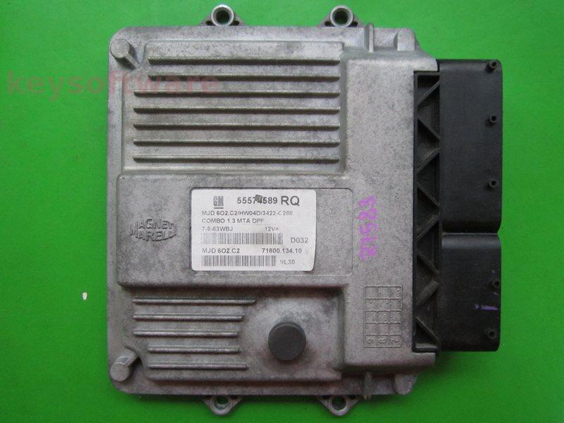 ECU Opel Combo 1.3CDTI 55574589 6O2.C2 HW04D {