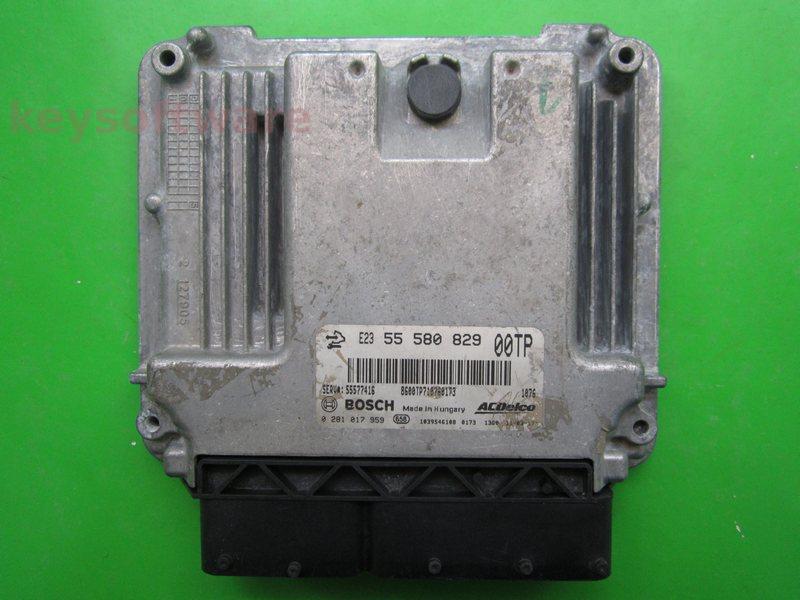 ECU Opel Corsa D 1.3CDTI 55580829 0281017959 EDC17C18