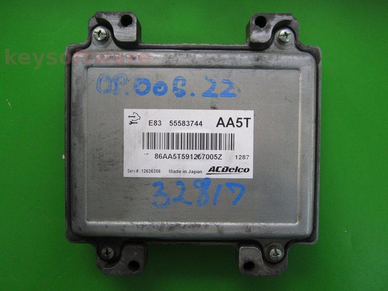 ECU Opel Corsa D 1.4 55583744 AA5T ACDELCO E83