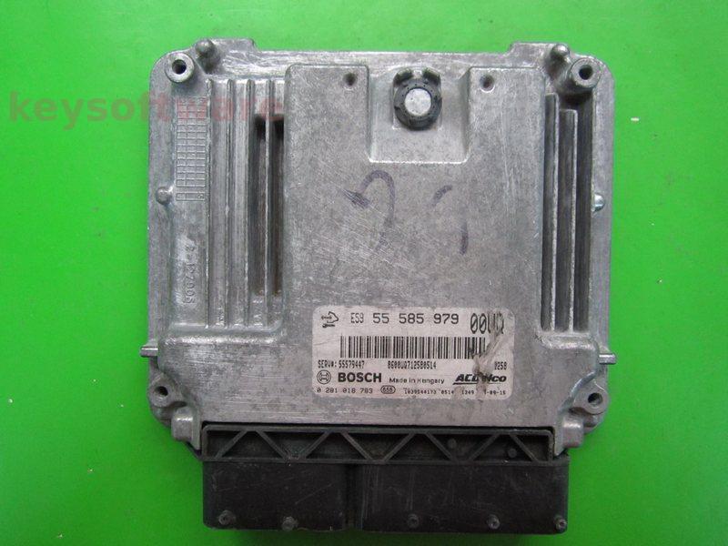 ECU Opel Corsa D 1.3CDTI 55585979 0281018783 EDC17C59