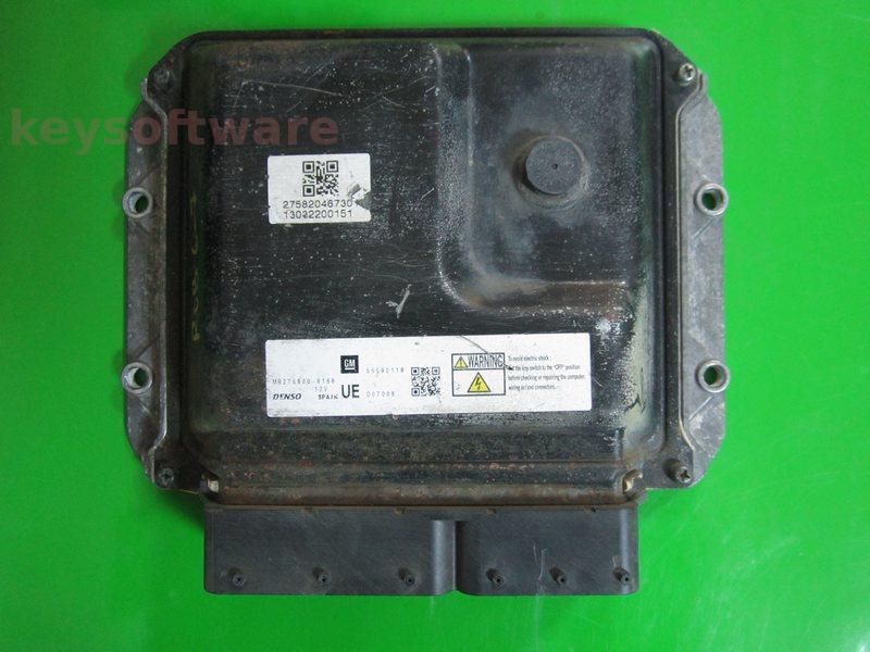 ECU Opel Zafira 1.7CDTI 55590118 MB275800-8168 A17DTJ DEC e01