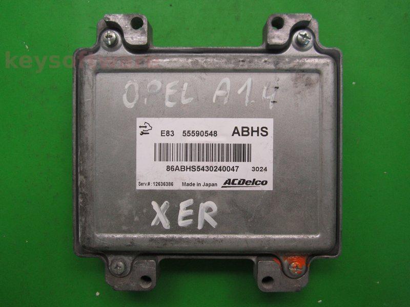 ECU Opel Corsa D 1.4 55590548 ABHS ACDELCO E83 {