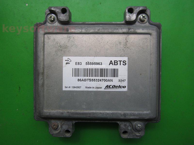 ECU Opel Corsa D 1.4 55595963 ABTS ACDELCO E83 { +