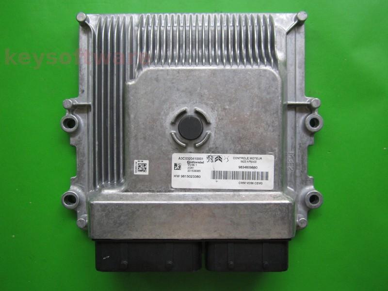 ECU Peugeot 208 1.2 9834609880 VD56.1