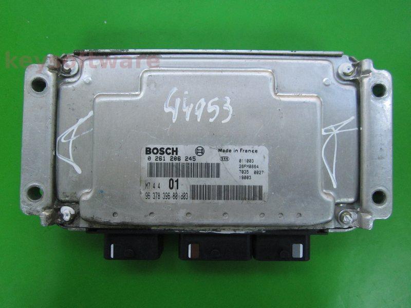 ECU Peugeot 306 1.6 9637839680 0261206245 M7.4.4