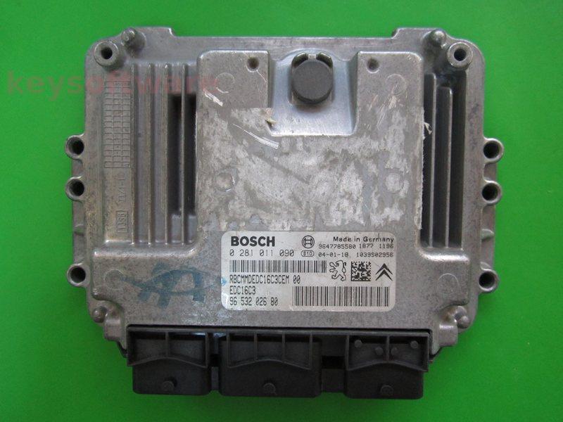 ECU Peugeot 307 1.4HDI 9653202680 0281011090 EDC16C3 {