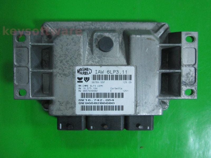 ECU Peugeot 407 2.2 9658286680 IAW 6LP3.11