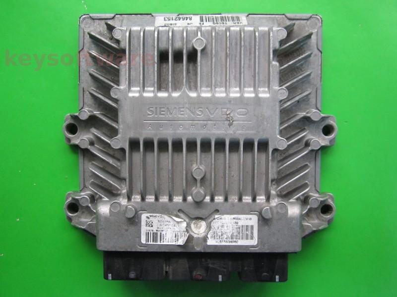 ECU Peugeot 407 2.0HDI 9662907080 5WS40313B-T SID803A {