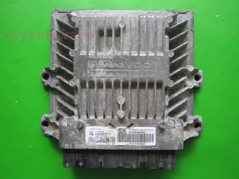 ECU Peugeot 807 2.0HDI 9663384280 5WS40377F-T SID803A