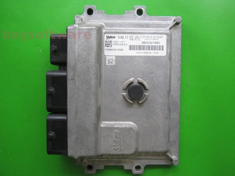 ECU Peugeot 208 1.2 9805321980 V46.11