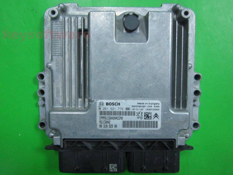 ECU Peugeot 508 1.6 9831852980 0261S21779 MG1CS042