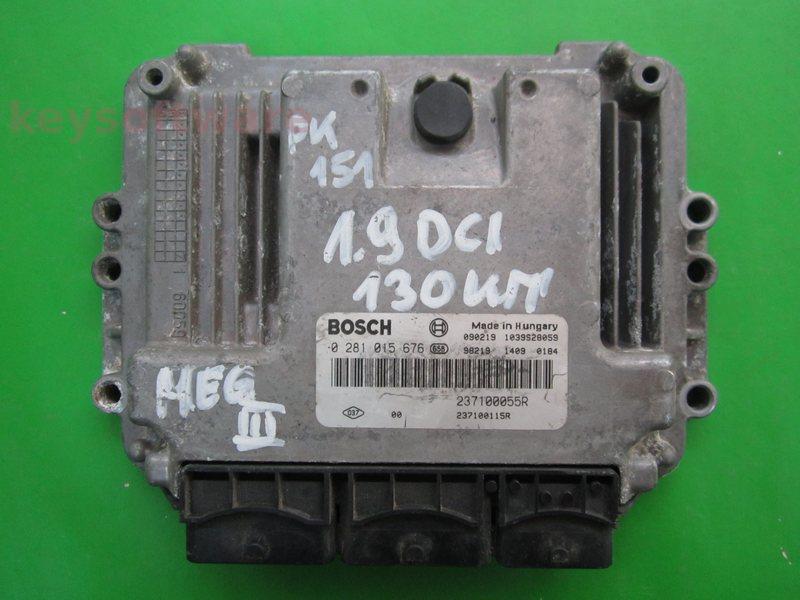 ECU Renault Megane 1.9DCI 237100115R 0281015676 EDC16C36