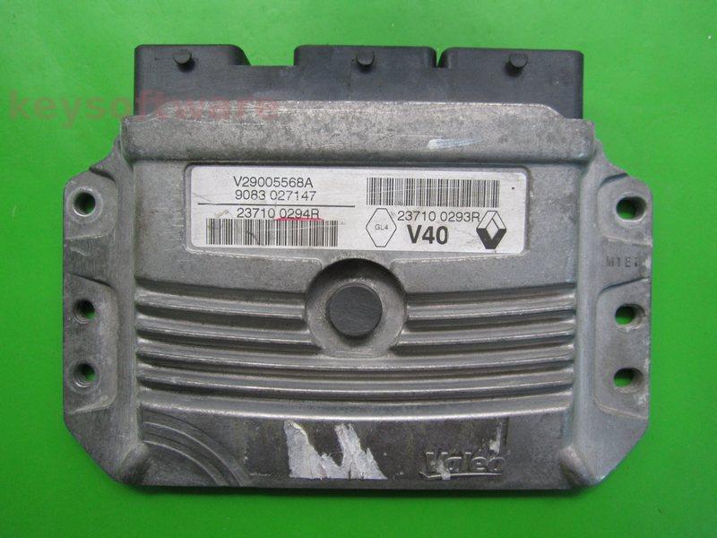 ECU Renault Scenic 1.4 237100294R V29005568A V40