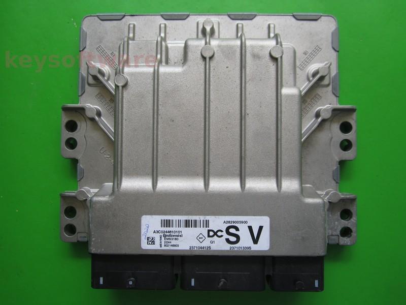 ECU Renault Megane 1.3 237104412S A3C0244610101 EMS3160