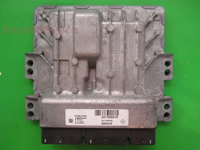 ECU Renault Scenic 1.5DCI 237106691R A2C98149700 SID310