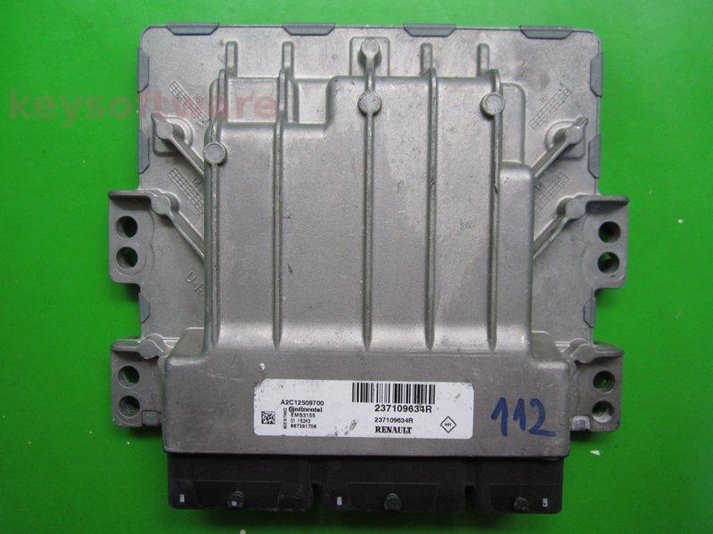 ECU Renault Clio 1.4 237109634R A2C12509700 EMS3155